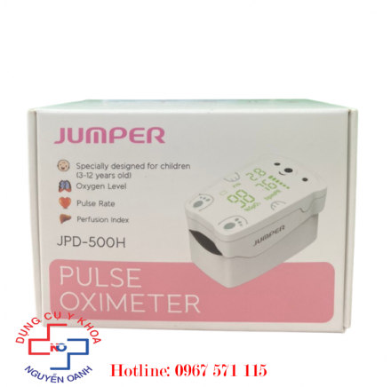 Máy đo nồng độ oxy trong máu SpO2 Jumper JPD-500D màn hình OLED Bảo hành 24 tháng