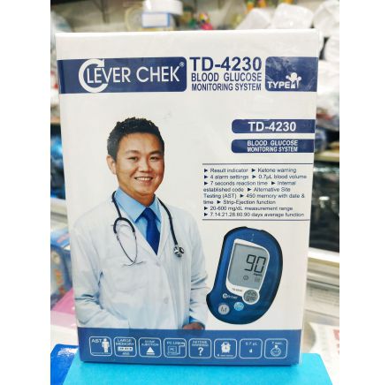 Máy đo đường huyết Clever Chek TD 4230 Đức